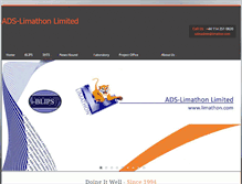 Tablet Screenshot of limathon.com